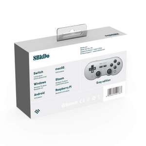 Manette de jeu sans fil 8Bitdo <span class=keywords><strong>SN30</strong></span> <span class=keywords><strong>Pro</strong></span> avec moteur de vibration USB-C pour PC / <span class=keywords><strong>Android</strong></span> / Windows / MacOS / Steam / pour Switch - Product Image 6