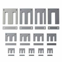 Harga Kompetitif Lembaran Baja Silikon EI Laminasi Inti Transformator 0.5mm CRNGO Non-Oriented Low Core Loss Baja Listrik OEM