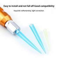 Embouts de pipette jetables bleus 1000 µl, embouts de micropipette en plastique, consommables médicaux, transfert de liquides en laboratoire, test