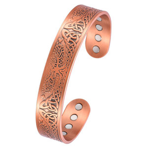<span class=keywords><strong>Bracelet</strong></span> <span class=keywords><strong>de</strong></span> Thérapie Magnétique en Cuivre Pur <span class=keywords><strong>Arbre</strong></span> <span class=keywords><strong>de</strong></span> <span class=keywords><strong>Vie</strong></span> Énergétique, <span class=keywords><strong>Bracelet</strong></span> <span class=keywords><strong>de</strong></span> Guérison Bio Anti-Radiation <span class=keywords><strong>de</strong></span> Luxe pour la Santé et l'Énergie - Vente en Gros - Product Image 1