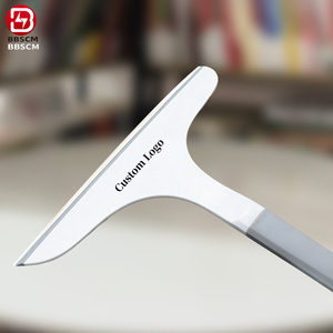 Limpiador Industrial de Alta Resistencia, Escobilla de Goma para Limpiar Pisos con <span class=keywords><strong>Palo</strong></span> de Limpieza - Product Image 1