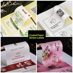 Etiquetas Adhesivas Redondas Transparentes Personalizadas con Código QR <span class=keywords><strong>y</strong></span> Logotipo para Bebidas, Etiqueta Personalizada - Product Image 6