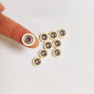 POM NYLON Kunststoff rolle Kunststoff beschichtetes Lager Kleines Riemens ch eiben rad mit <span class=keywords><strong>Mini</strong></span> kugellager 3*10*3mm - Product Image 1