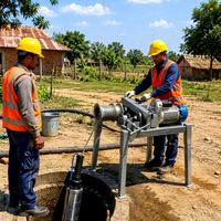 Extracteur de pompe immergée monophasé pour moteur à induction, pour pompe de puits profond industrielle