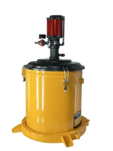 BAOTN pnömatik gres makinesi 30Mpa 50:1 basınç oranı yüksek mukavemetli malzeme otomatik gres pompası