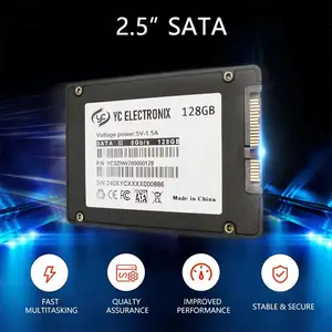 Bán Buôn 2.5Inch 64 120 128 240 250 256 280 500 512 960 GB 1 2 Tb 1Tb SATA3 Nội Bộ SSD Disque dur Trạng Thái Rắn Ổ Đĩa Cứng