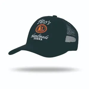 Производитель, оптовая продажа, высокое качество, изготовленная на заказ красиво вышитая панель logo5, полиэфирная пенная шляпа для дальнобойщиков