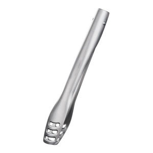 Pince de barbecue robuste en acier inoxydable 304 à long manche, pince à aliments pour grillades à ouverture automatique par gravité, outil multifonctionnel anti-brûlure - Product Image 5