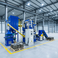 Ligne de production de recyclage de circuits imprimés SUNY, entièrement automatique, système de tri des cartes de circuits imprimés, contrôlée par PLC, 1000 kg/h, certifiée CE