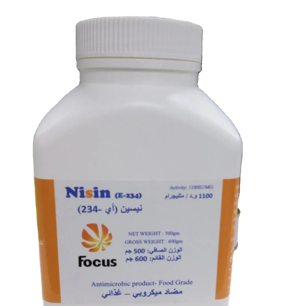 المواد الغذائية الحافظة الطبيعية Nisin / Natamycin لمنتجات اللحوم