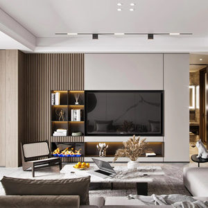 <span class=keywords><strong>Estilo</strong></span> moderno al por mayor de pared de televisión moderna de madera consola multimedia de lujo muebles de sala de estar <span class=keywords><strong>mueble</strong></span> de TV montado en la pared - Product Image 1