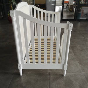 MOOB Luxury Baby Crib with Slide/Bed Modern Design Solid Wood Construction - Product Image 6