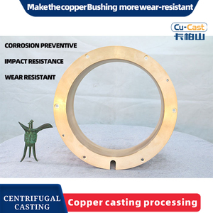 Haute qualité Premium creux cuivre Compression joint Bronze plat joint bride anneau haut laiton coulée Services produit - Product Image 3