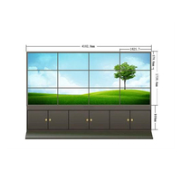 Panel de Video Wall LCD para Interiores, Matriz de Pantallas sin Costuras de 1.8mm, Pantalla de Bienvenida 3x3 para Educación y Uso en Ascensores