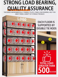 Exhibidor de Supermercado Kimham Hot Wheels de Doble Cara con 5 Estantes, Recubierto con Polvo Epóxico, Resistente, Hecho de Material Metálico Duradero - Product Image 5