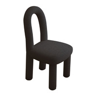 Combinaison de modules de design moderne, chaise et banc en velours confortables pour salle à manger, salon, chambre et chambre d'enfant
