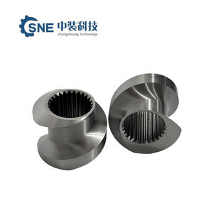 חלקי שרוול מחורצים למכונת שיחול דו-בורגית בהתאמה אישית, קשיות פני השטח 58-62, ביצועים גבוהים, אלמנט בורג למכונת שיחול - Product Image 4