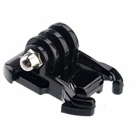 Hongdak pour GOPRO : Kit de support de casque, base pour selfie, extension de visage, perche à selfie, bras extensible