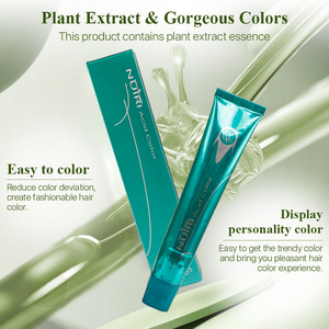 Crema <span class=keywords><strong>de</strong></span> Coloración Profesional para el Cabello Q8 Nutri Acid Keratin en Tubo, Nutritiva y Limpiadora, Colores para Peinado, Tinte Permanente Natural - Product Image 2
