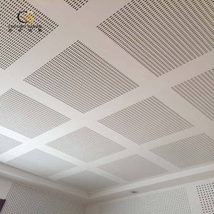 Système de <span class=keywords><strong>suspension</strong></span> au plafond Feuille de maille perforée Trou rond Feuilles perforées Panneau de plafond en gypse Panneau perforé - Product Image 4
