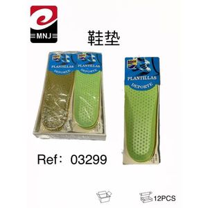 Mnj Insoles Plantillas Deporte Green 12Pcs Sport Cushioning Footwear Inserts - Product Image 1