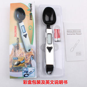 ช้อนตวงสแตนเลส 500 กรัม ความแม่นยำ 0.1 กรัม เครื่องชั่งดิจิตอลสำหรับครัว สำหรับนมผง ยา อาหารสัตว์เลี้ยง - Product Image 5