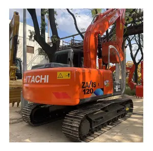 Hydraulic Crawler Excavator Used Digger Hitachi ZX120 Efficient Heavy Construction Equipment Japan Import