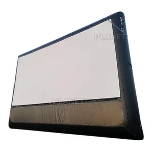 Car Parking Giant Outdoor Theater Projector Inflatable Screen Cinema PVC Inflatable TV Movie Screen With Blower