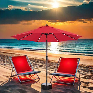 <span class=keywords><strong>Parasol</strong></span> électrique moderne à cadre en aluminium de 3m de rayons étanche automatique pour patio extérieur jardin villa restaurant hôtel parc - Product Image 1