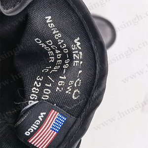 Bottes de combat tactiques noires de qualité originale de la marque XC,<span class=keywords><strong>Wellco</strong></span> avec semelle extérieure en caoutchouc résistant au vieillissement HSM102 - Product Image 4