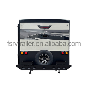 Remorque de camping familiale personnalisable, robuste, semi-tout-terrain, avec un grand espace de rangement, <span class=keywords><strong>pour</strong></span> le camping en plein air - Product Image 5