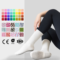Chaussettes de sport unisexes à compression à hauteur de cuisse Compression graduée Ventilation en maille évacuant l'humidité Fond recyclé écologique