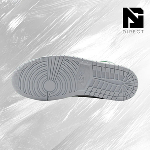 Air Jordan 1 Mid 'Summit White Lucky Green' Chaussures de style décontracté pour hommes Jordan Sneaker - Product Image 5