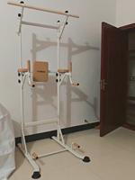 Tour de musculation tout-en-un pour la maison, station de barres de traction robuste et réglable, équipée de barres parallèles pour dips