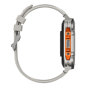 DSM11 Silver X7 <b>GPS</b> <b>Smartwatch</b> 2.13" AMOLED Screen Whatsapp Quick Reply 1000mAh Battery Multi Band GNSS Positioning System 5ATM - Product Image 4