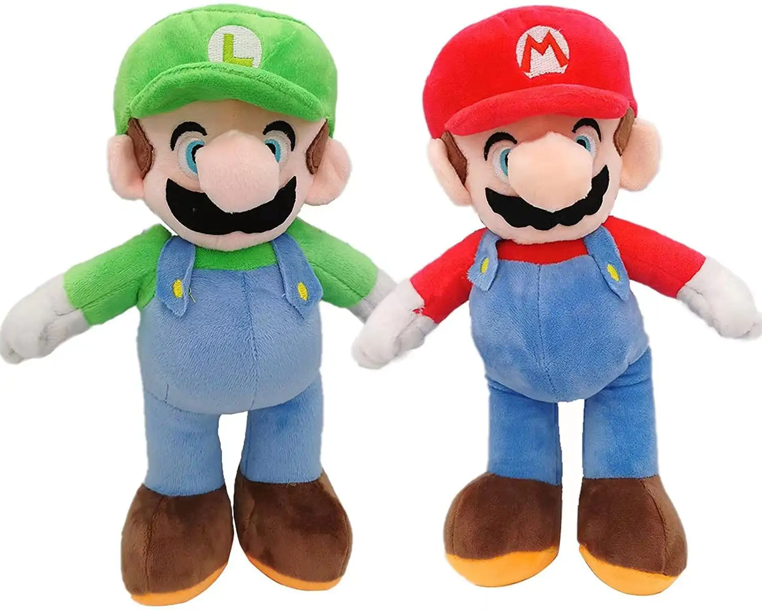 Amazon Hot Sale Super Bros Plush Toy 10inch Mario Luigi Plush soft Stuffed Doll Toy Kids Children Birthday Christmas Gift