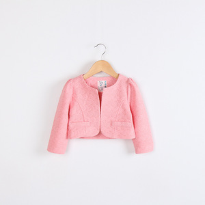 Blazers courts de créateur non de marque pour filles, vêtements pour enfants en gros - Product Image 3