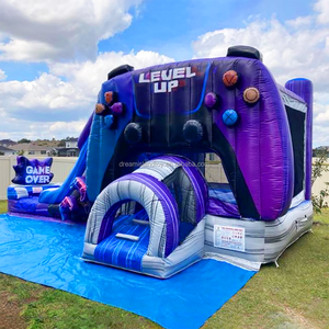 Château gonflable commercial en PVC, niveau supérieur, avec écouteurs, jeu de saut Tik Boys Tok, maison de rebond, événement en plein air, trampoline <span class=keywords><strong>pour</strong></span> fête - Product Image 5
