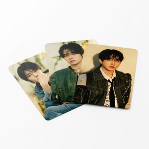 Vente en gros KPOP enfants errants Flash Lomo carte Felix Hyunjin Bangchan Han Leeknow Photocard Collection creux Laser carte papier artisanat - Product Image 6