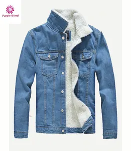 Custom Male Wear Boyfriend Denim Coat Men Distressed Jeans Jacket Oem Wholesale