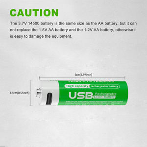 Pujimax <span class=keywords><strong>3.7v</strong></span> ליתיום נטענת סוג-c סוללה גלילי <span class=keywords><strong>3700mah</strong></span> עם מחוון טעינה עבור משחקים & רמקול - Product Image 6