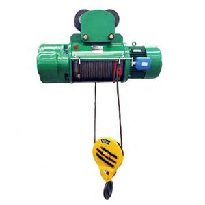 Alat Angkat Listrik Tali Kawat Ganda CD1/MD1 Tipe 1 5 7 10 15 Ton dengan Kontrol Jarak Jauh Nirkabel - Product Image 2