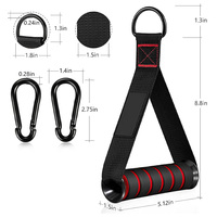 Poignée de maintien robuste pour équipement de fitness et machines à câbles