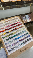 Yuuja 100 Couleurs Gel UV Effet Œil de Chat Designer 2.0 Non Toxique Écologique Longue Durée Kit Complet avec Blanc et Couleurs Tendances