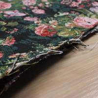 Tissu de robe en jacquard tissé de luxe personnalisé par le fabricant, faible MOQ, pour costume féminin, avec prix d'usine