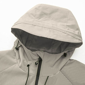Chaqueta Casual Impermeable con Capucha para Exteriores, Ligera, Cortavientos, con Logotipo Estampado, para Invierno - Product Image 4