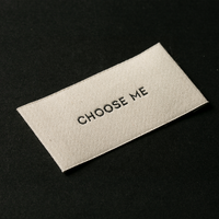 Étiquettes de Vêtement Imprimées, Étiquettes en Satin, Étiquettes Tissées pour Vêtements, Étiquettes à Tirer pour Chaussures, Usine, Étiquettes Personnalisées, Mode Privée, Lavable