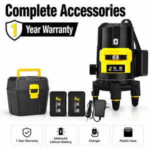 Niveau laser professionnel auto-nivelant rechargeable pour l'installation <span class=keywords><strong>de</strong></span> fenêtres et <span class=keywords><strong>de</strong></span> portes, idéal pour le nivellement des appuis <span class=keywords><strong>de</strong></span> fenêtre et les travaux <span class=keywords><strong>de</strong></span> charpente carrée - Product Image 6