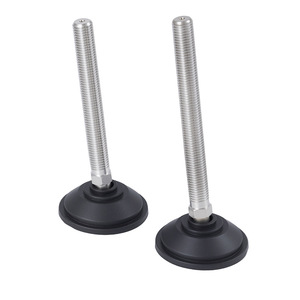 Stainless Steel Swivel Foot KC-27**S Heavy Duty Adjustable Leveling Shock Absorbing Multi Purpose - Product Image 4