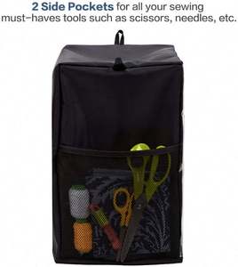 Free Sample Heavy Duty Multiple <b>Sewing</b> <b>Machine</b> Bag Visible <b>Sewing</b> <b>Machine</b> Dust <b>Cover</b> - Product Image 4